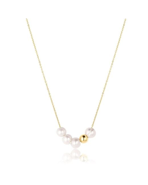 SET & STONES Metallic Portia Necklace