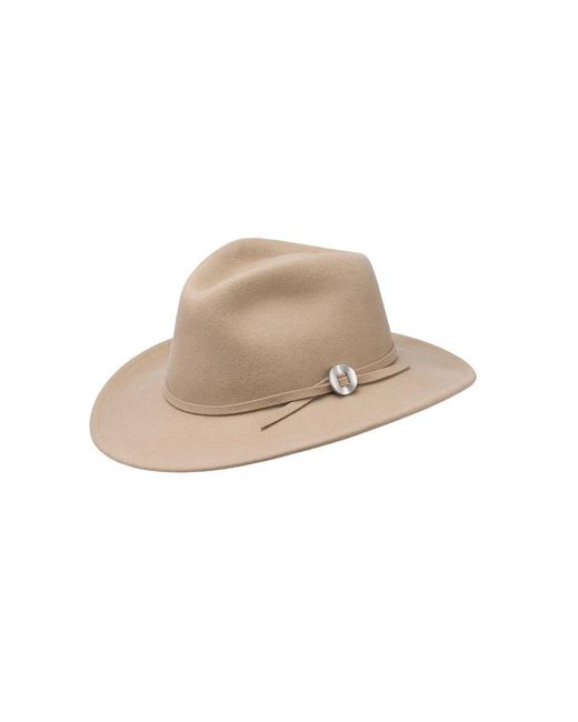 Jamie Slye Hats + Accessories Black Neutrals Willa Wide Brim Wool Hat