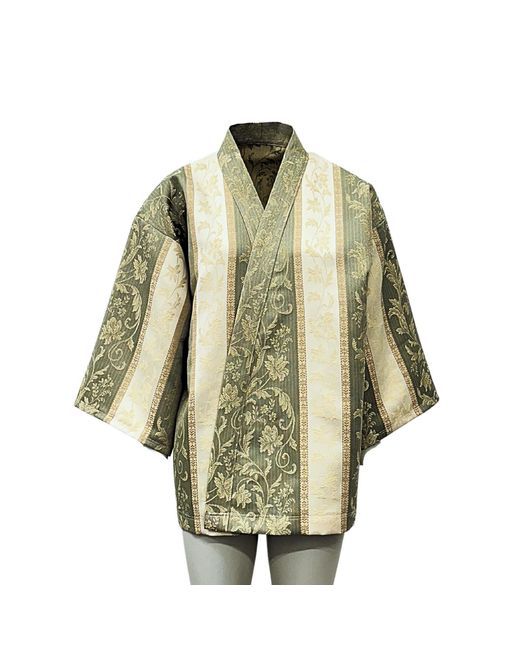 Couture to Your Door Metallic Neutrals And Tailored Kimono