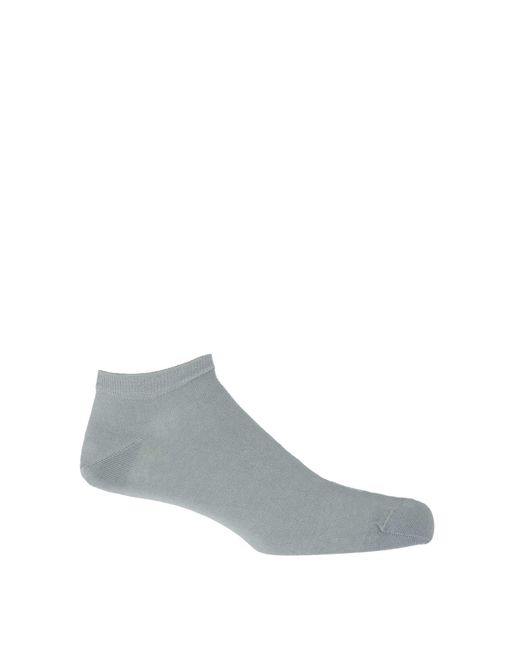 Peper Harow - Made in England Blue Classic Trainer Socks Bundle for men