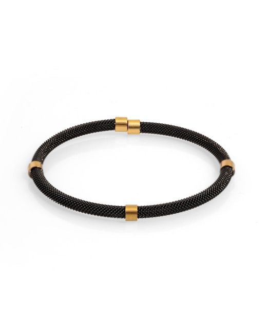 Ebru Jewelry Brown Fashion Style Steel & Bracelet for men