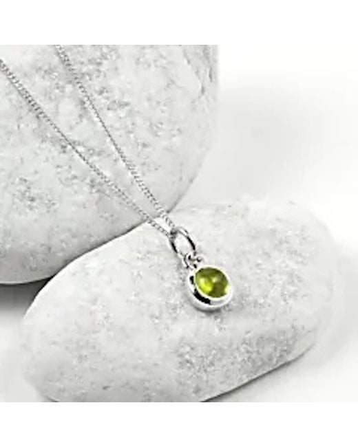 The Jewellery Store London White August Birthstone Jewellery Set