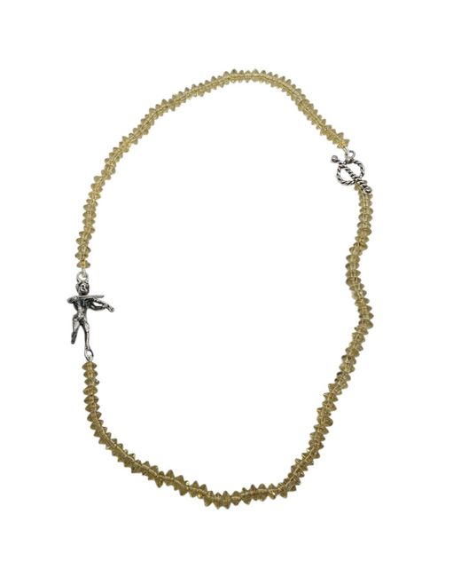 Tg-Jewellery by Tamara Gervasio Metallic Cherub Serenade Necklace – Handcrafted Sterling & Glass Beads