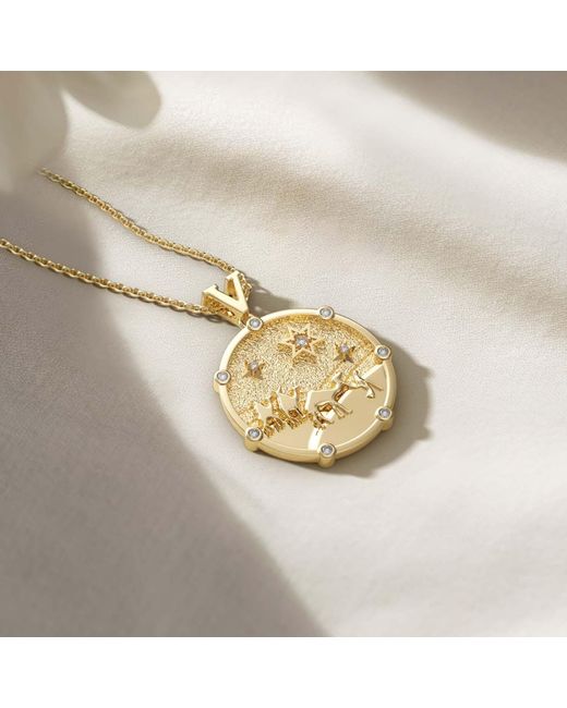 Vanimy Metallic Promised Land Follow Your Star Three Wise Coin Medallion Necklace