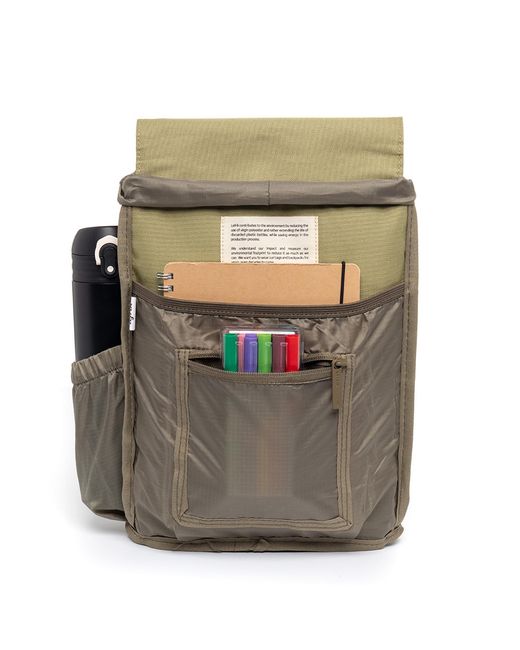 Lefrik Green Kaut Mini Backpack Cedar