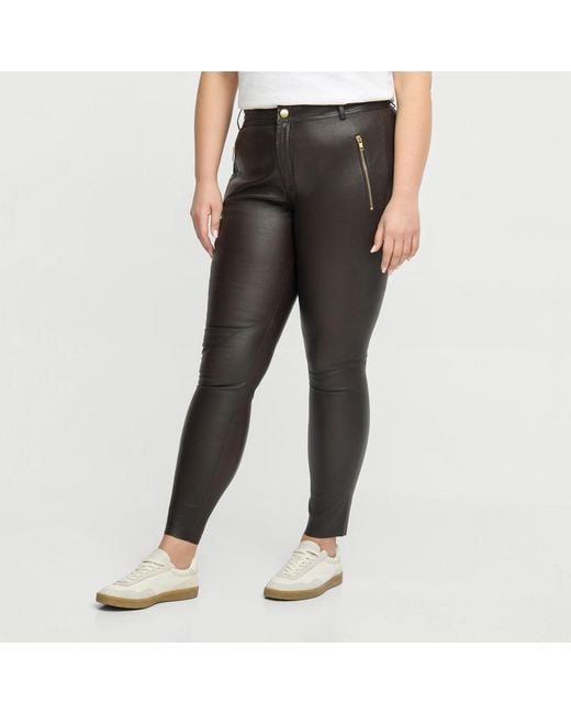 Zoe Gray Lucille Leather Pants