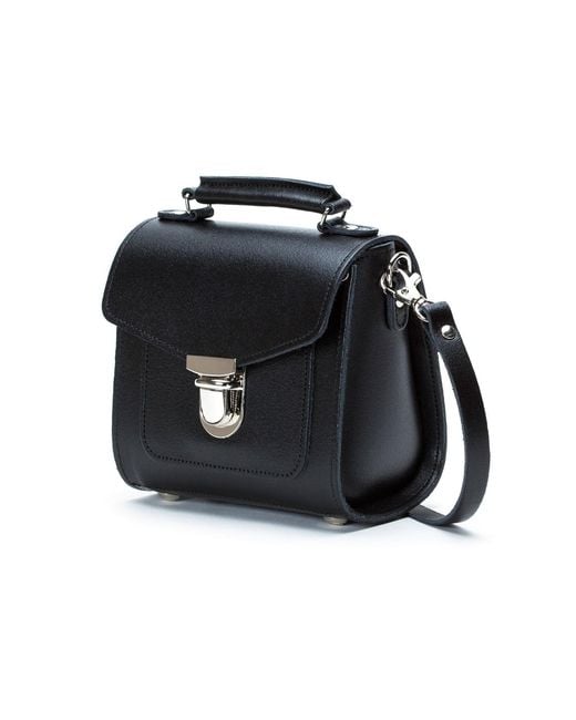 Zatchels Blue Handmade Leather Sugarcube Plus