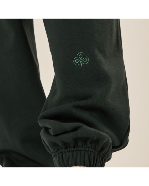Be Athletica Green Varsity Athletica Sweatpants