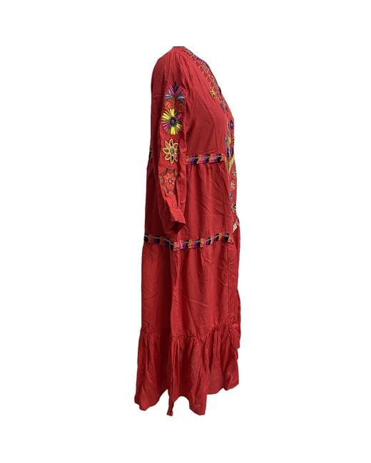 Zasta Studio Red Summer Thread Edition Dress Two