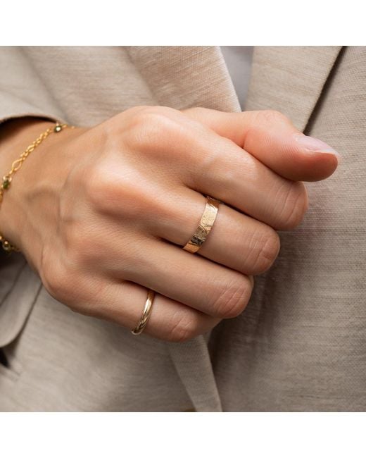 Kate Koel Natural August Birth Flower Ring