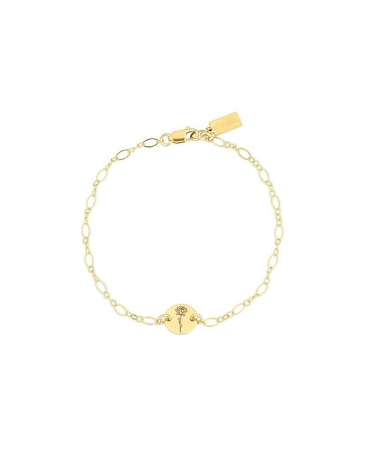SET & STONES Metallic Lily Birth Flower Bracelet
