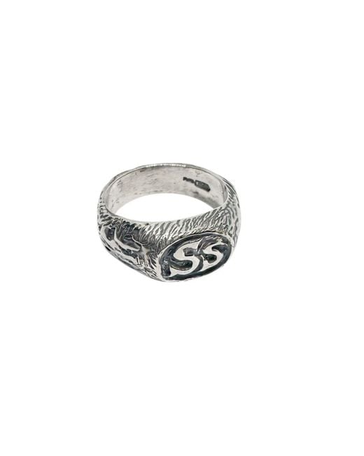 Tg-Jewellery by Tamara Gervasio Metallic Strength & Spirit Signet Ring – Hand-Carved Sterling – One Of A Kind for men