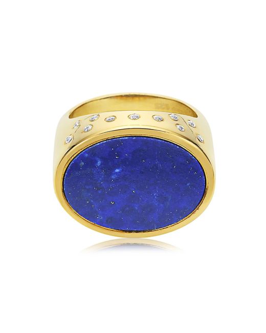 Preeti Sandhu Metallic Ayla Signet Ring