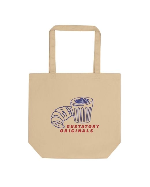 Anchor and Crew Natural Neutrals Neutral Gustatory Originals Postcards From Sunday Recycled Cotton Tote Bag