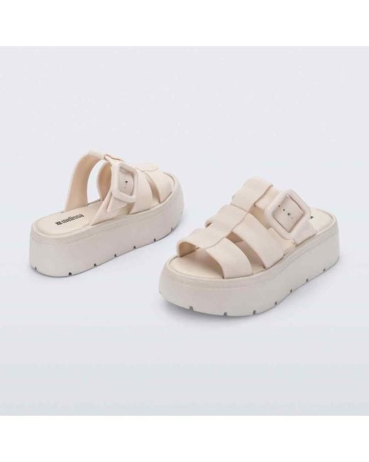 Melissa Pink Neutrals Pump Platform Sandal