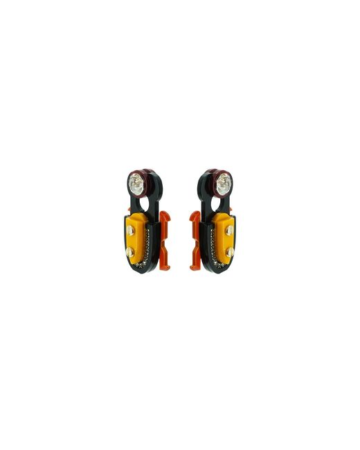 Gissa Bicalho Black Handmade Acrylic Earring Scarab Topaz