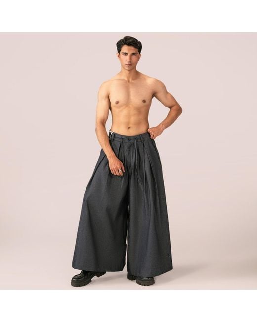 Collected Xx Gray Samurai Shalwar Pants