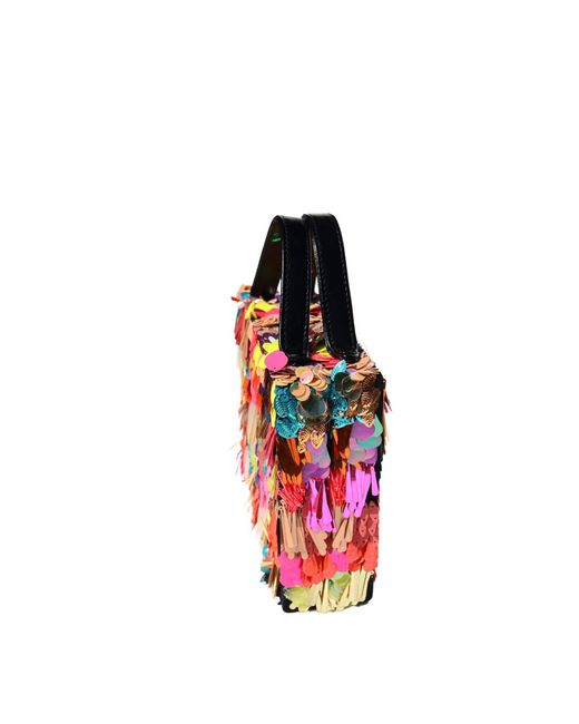 Simitri Red Pinata Briefcase Bag