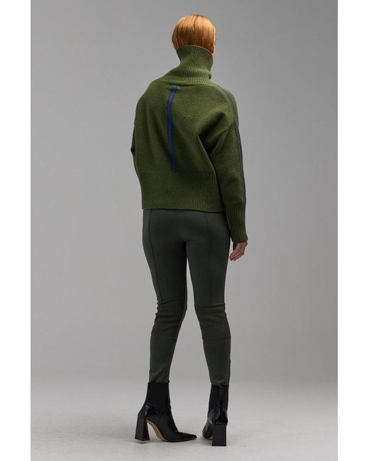 Dref Green Dove Knit
