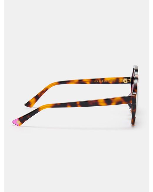 ZOË DE PASS EYEWEAR Brown Dolly Tortoise Shell