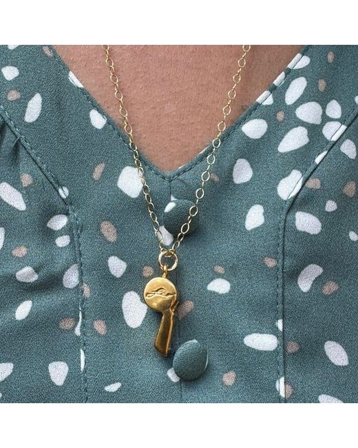 Lexi Jewelry Metallic Real Whistle Necklace