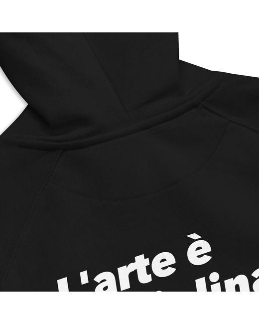 Anchor and Crew Black Art & Momentum Creative Standard Organic Cotton Hoodie