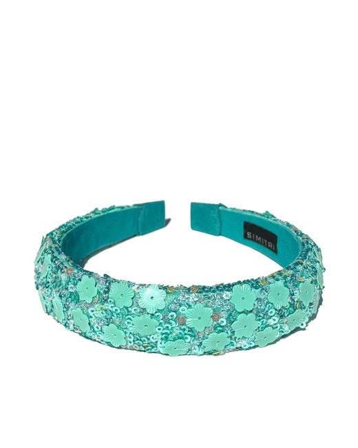 Simitri Blue Firozi Headband