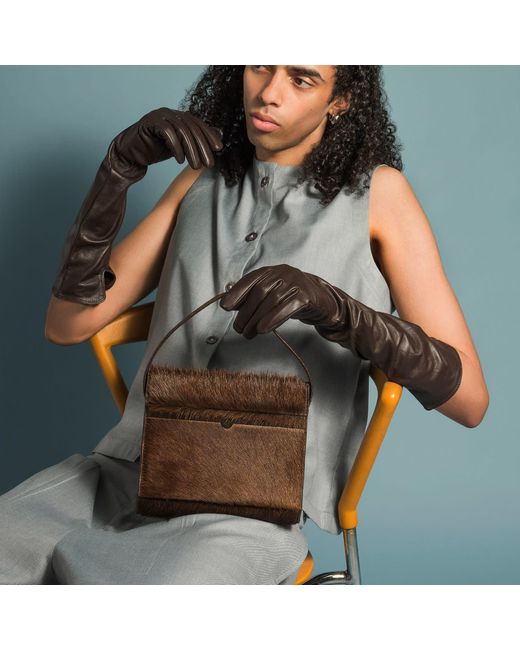 godi. Brown The Christy Handmade Adjustable Mini Shoulder Bag