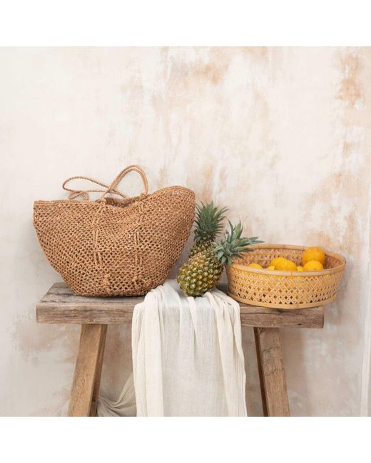 Zanatany Concepts Metallic Sinah- Caramel Tote Bag
