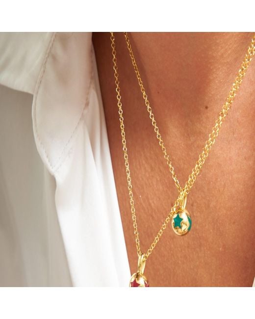 Myrto Katramadou Jewellery White Melina Pendant