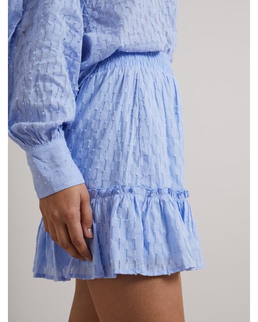 Lula-Ru Blue Ida Cotton Shirt