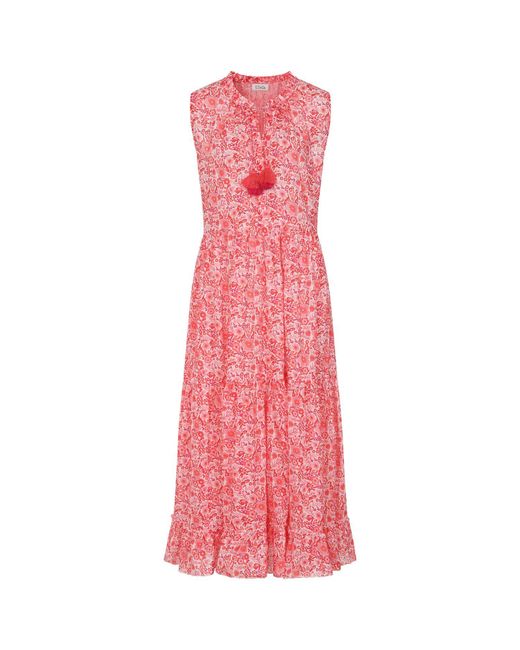 Luella Fashion Pink Verona Cotton Dress Printed Pattern