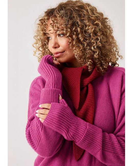 Loop Cashmere Pink Cashmere Mitt
