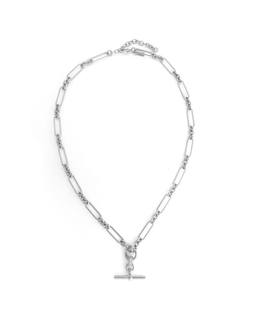 Hye Jane Jewelry Metallic Colette T Bar Necklace