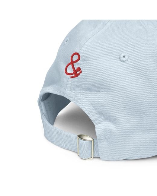 Anchor and Crew Blue Pastel Bloody Mary Is My Side Hustle Club Chino Embroidered Cap