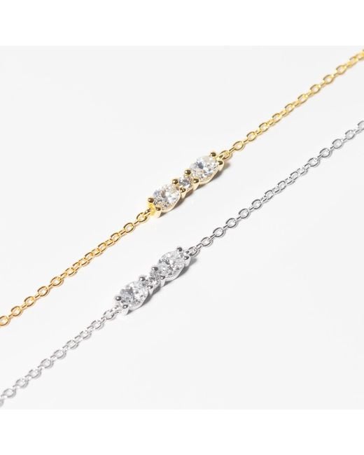 Sif Jakobs Jewellery White Bracelet Ovale Ellera