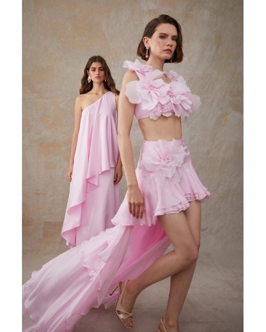 Syla Atelier Pink Verdâ Skirt