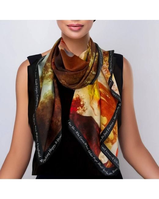 Maxjenny Green Scarf