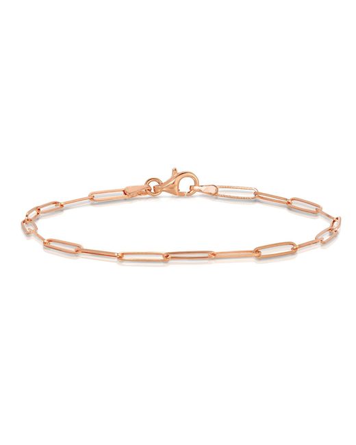 Maya Brenner Metallic Element Long Link Bracelet