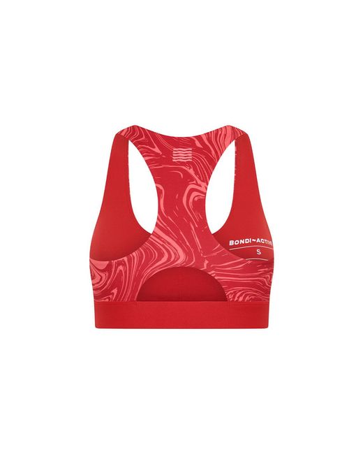 Bondi Active Red Forma Evolve Support Bra