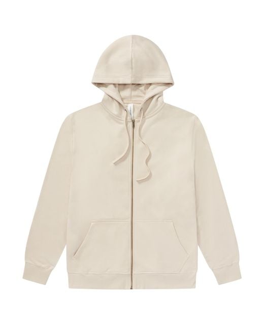 Known Supply Natural Neutrals 100% Organic Cotton Zip Hoodie