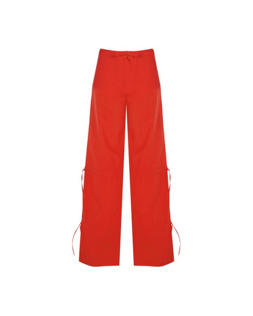 Khéla the Label Red Get Over It Pants In