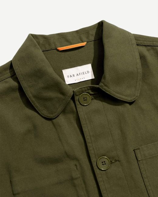 Far Afield Green Station Jacket for men