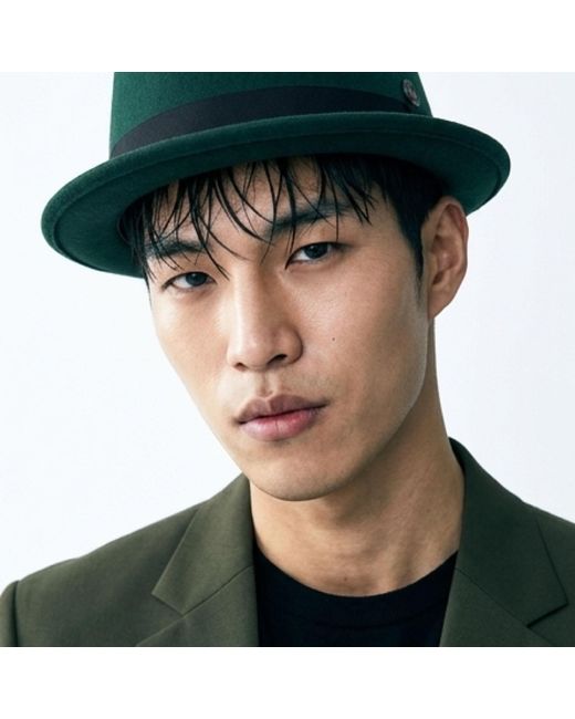 Dasmarca Hats Green Jack Pine Felt Skimpy Brim Short Brim Rude Boy Mod Style Porkpie Hat for men