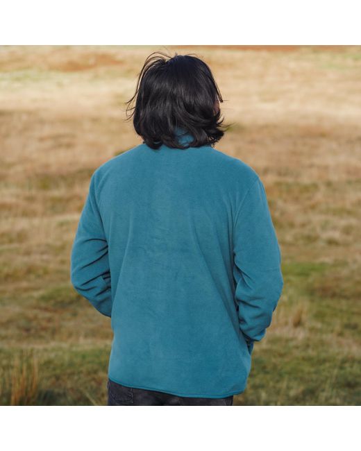 Dewerstone Green Hiker Recycled Polar Fleece Jacket for men