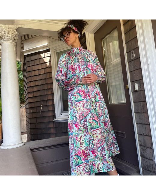 Zasta Studio Black Summer Print Edition Dress Eight