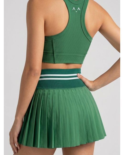 Altra Volta Green Emerald Edge Racerback Top