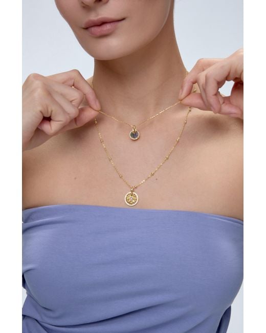 Freqnc Atelier Metallic Rhea Flow Necklace