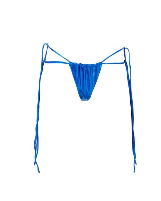 Siren Swimwear Blue Siren Ibiza Reversible Royal Bottom