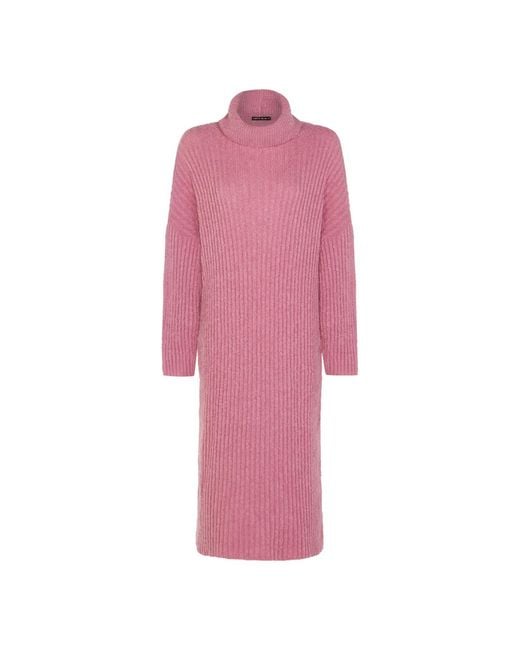 Cara & The Sky Joey Midi Dress Dusky Pink